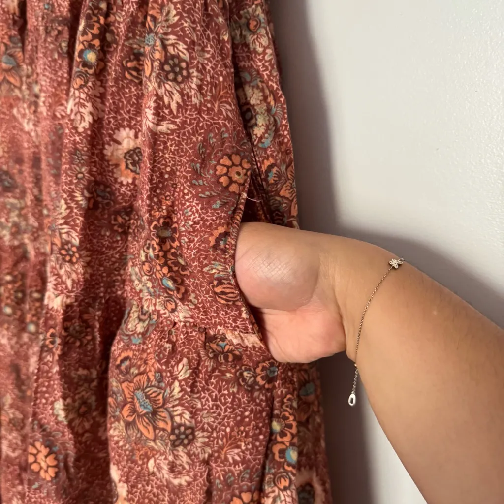 Ulla Johnson Cordelia Dress Rosebud Floral Midi Dress - Image 6