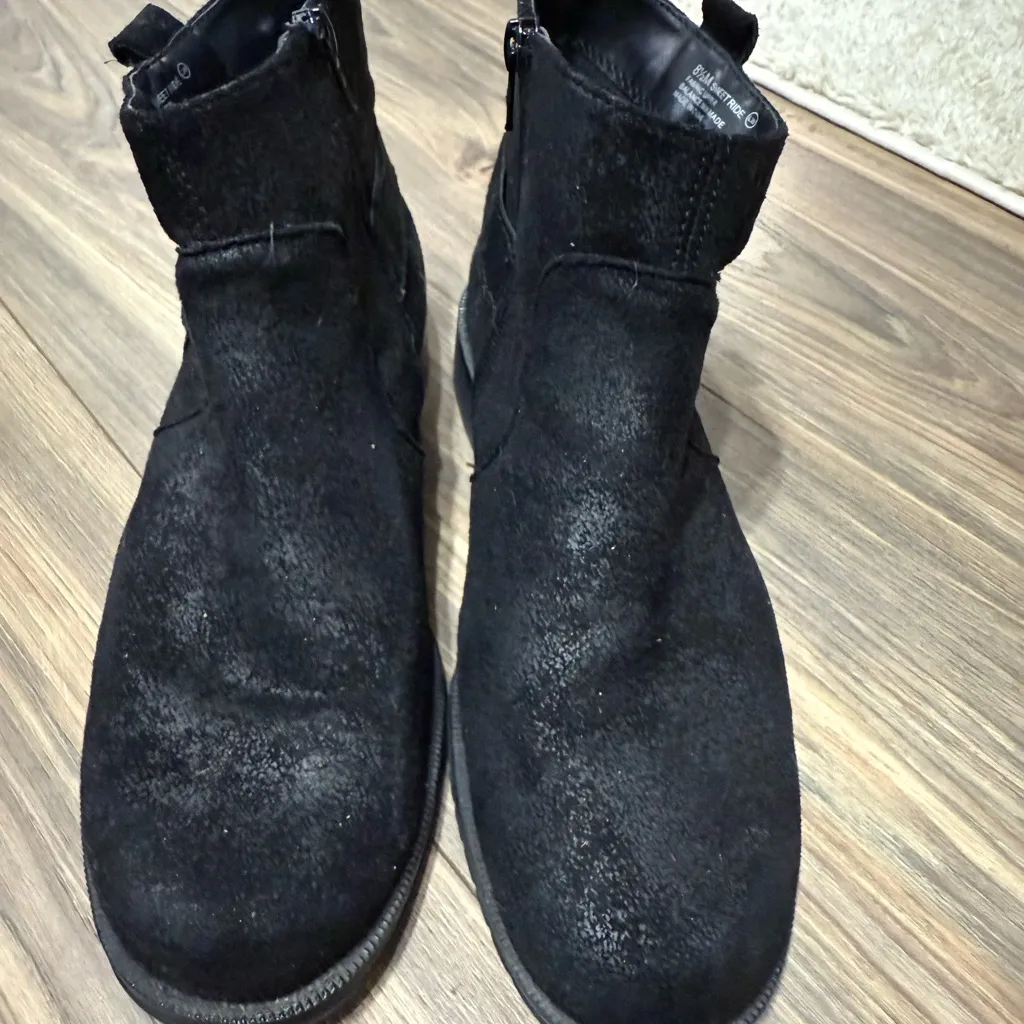 Aerosoles  Sweet Ride black harness ankle boot - Image 2