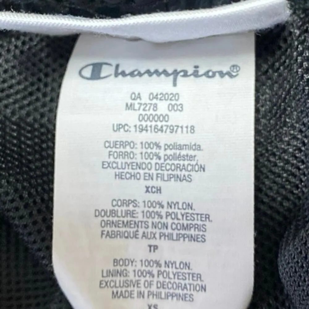 Champion Women's Black High Rise Trousers Tapered Jogger Sweat Pants Size XS - Image 5