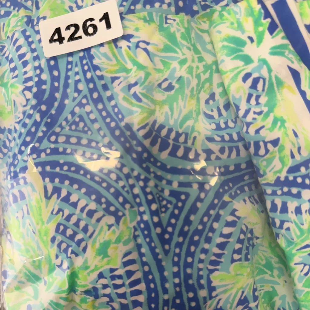 Lilly Pulitzer Bal‎ Harbour Palazzo Pants Bennet Blue Tropic Like Its Hot size S - Image 6
