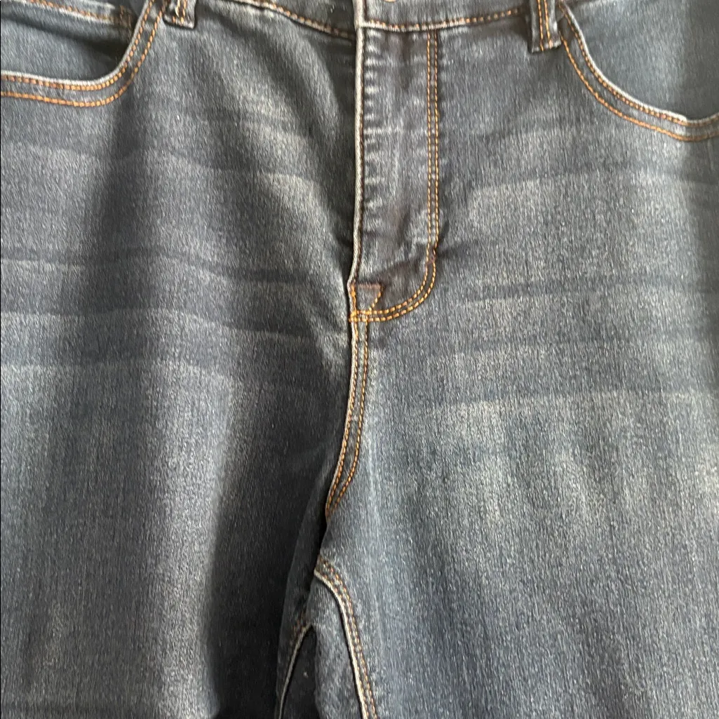 Dark Blue Curve Appeal Jeans Size 10 - Image 3