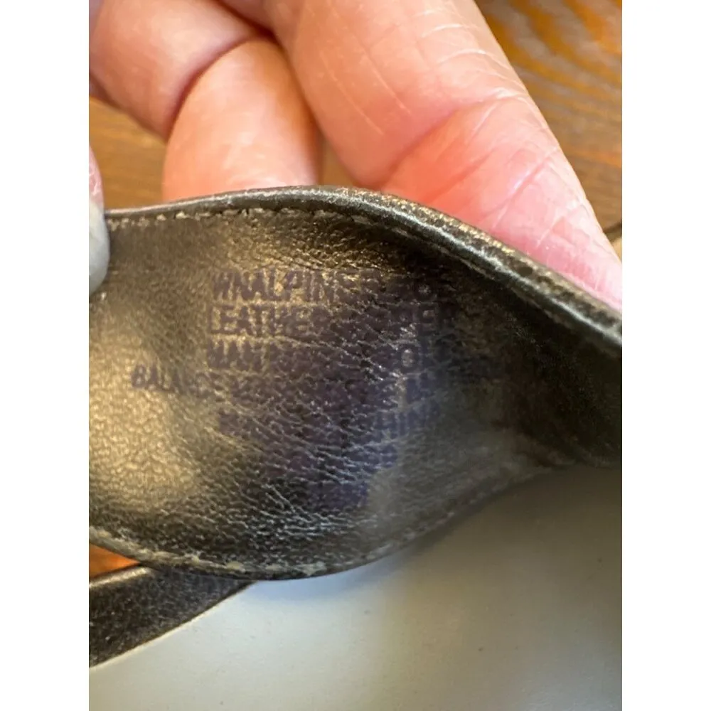 Clark's Women Annadel Eirwyn Sandal Cork Wedge Platform Gold Leather Size 10 - Image 10