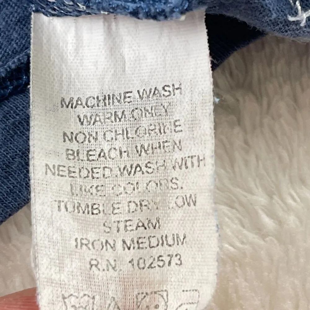 Vintage Hollister Y2K Top Tee Womens M Flavor Of The Week Blue Short Sleeve 2000 - Image 12