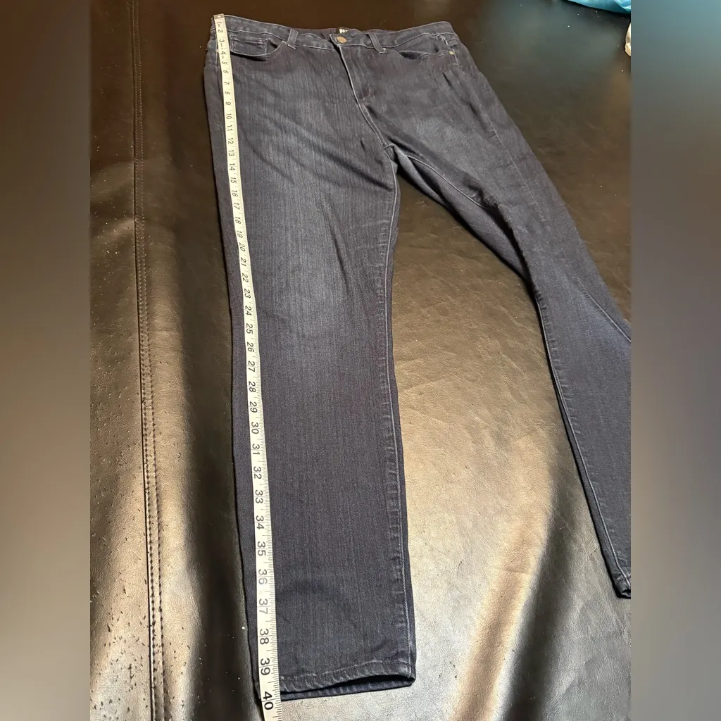 PAIGE Hoxton Ankle Blue Jeans size 32 - Image 11