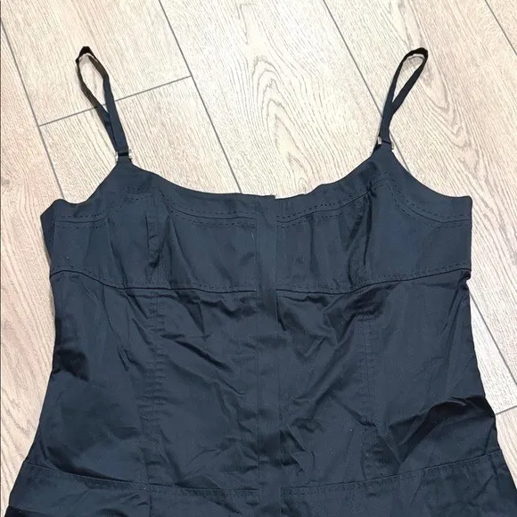 Per Se Dress Vintage Plus 16 XL Black Mini Zippered Pleated 90s - Image 3