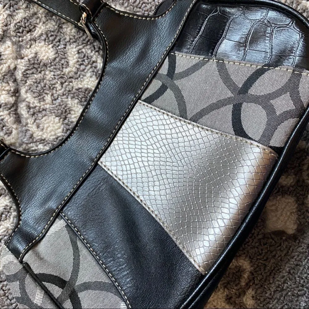 Black and gray mini purse Black - Image 3