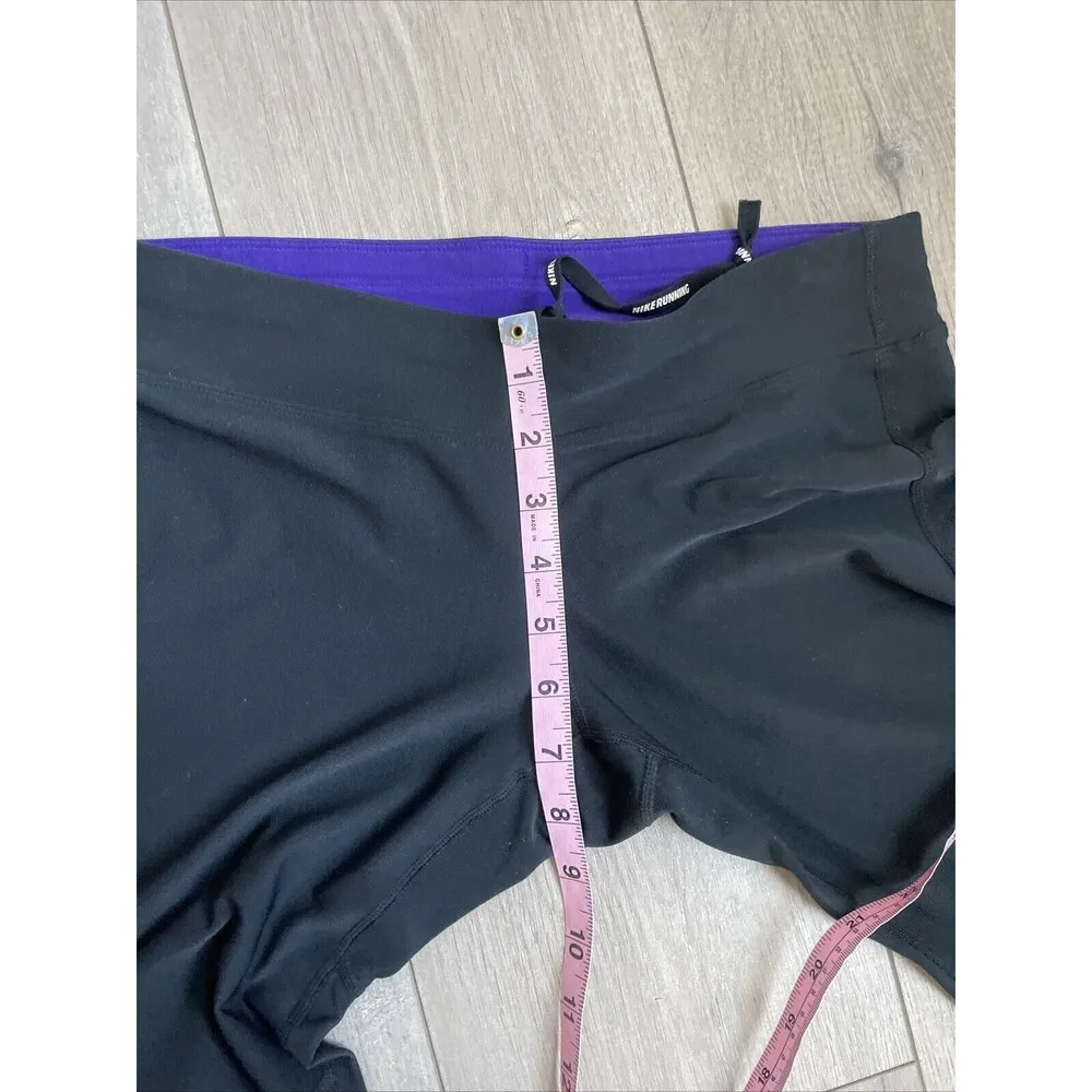 Women's Small Nike Dri-Fit Compression Pants Purple Running size Medium - Image 7