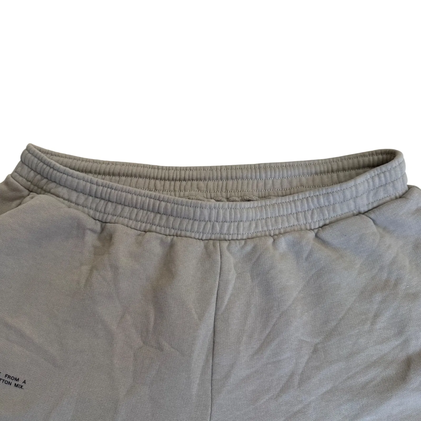 PANGAIA Organic Cotton Sweat Shorts – Taupe / Stone Size XXL Gray - Image 5