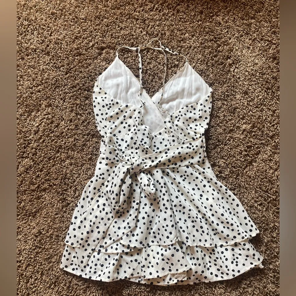 Main Strip Polka dot romper - Image 3