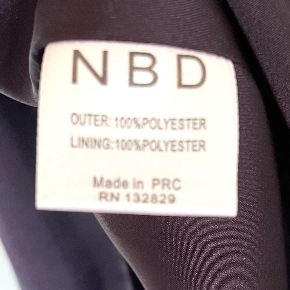 NBD x Revolve Seduce Me Mini Dress in Midnight Purple Small - Image 14