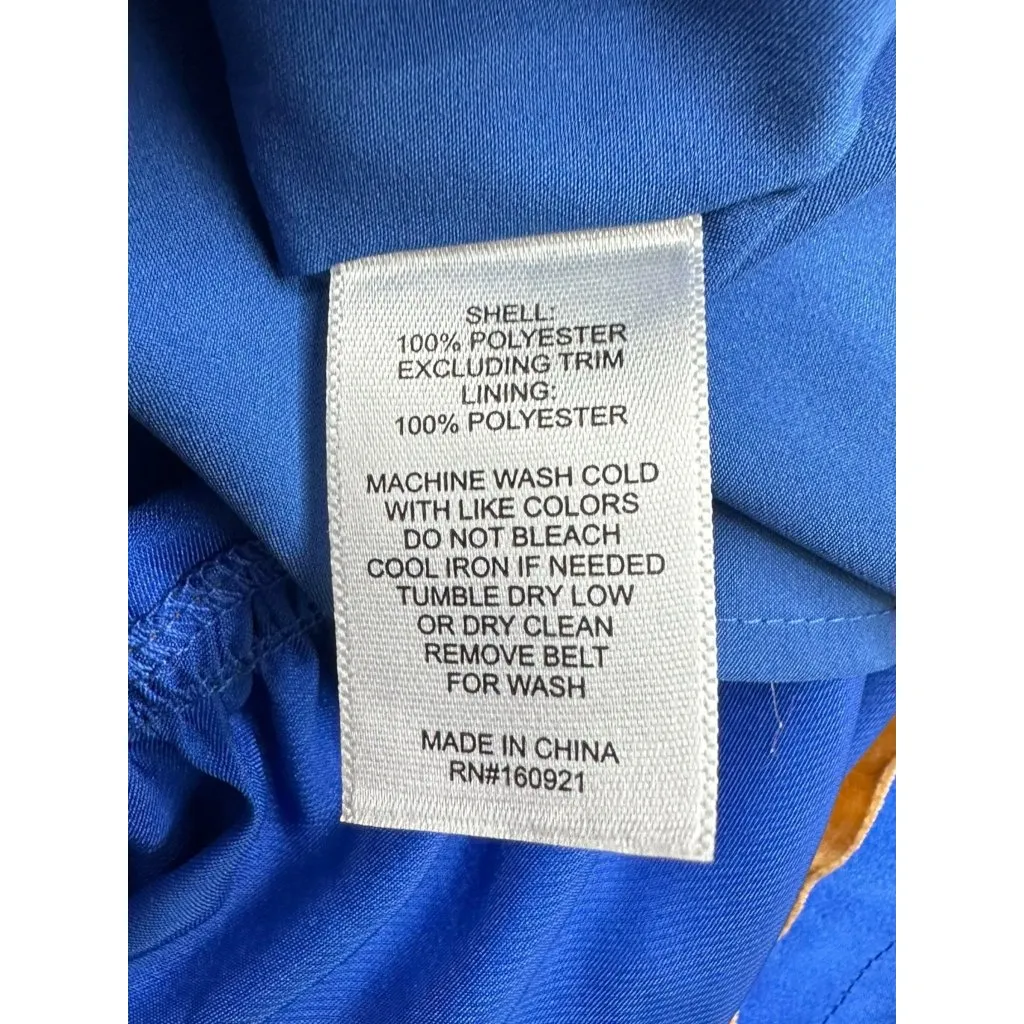 Alden Adair Cobalt Blue Charlotte Mini Dress Size XS - Image 7