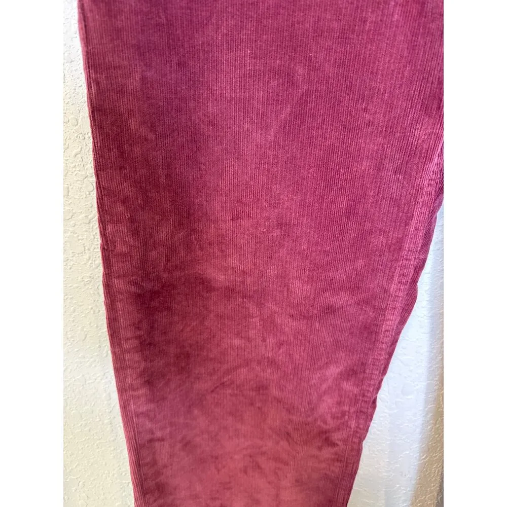 Patagonia Purple Fuschia Grand Pitch Corduroys EUC Sz 28 Pockets Organic Cotton - Image 3