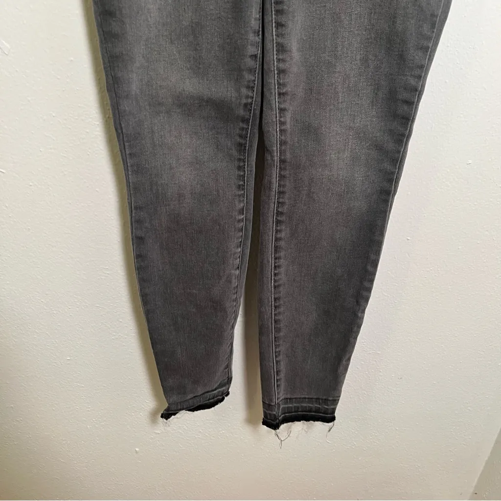 Lucky Brand Mid-Rise Skinny Ava Jean Faded Black 0/25A - Image 5