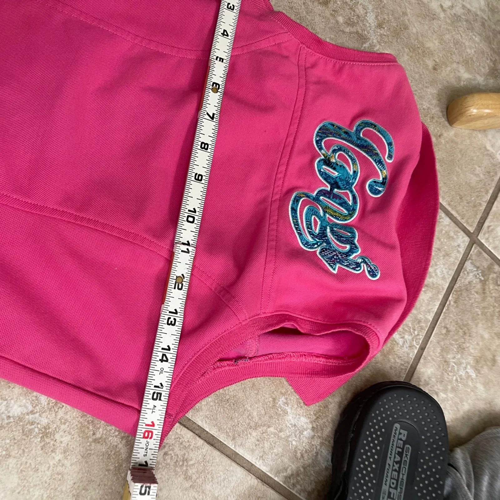 COOGI WOMANS DRESS Sz medium pink retro sleeveless - Image 9