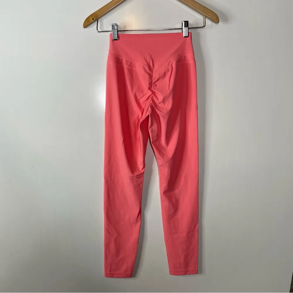 Gymshark x Whitney Simmons Peony Pink High Waisted Leggings Size Small - Image 4