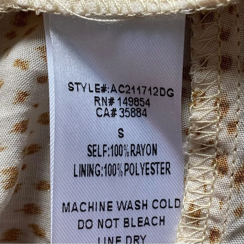 Sadie & Sage Top Ruffle Tie Front NEW Festival Sexy - Image 4