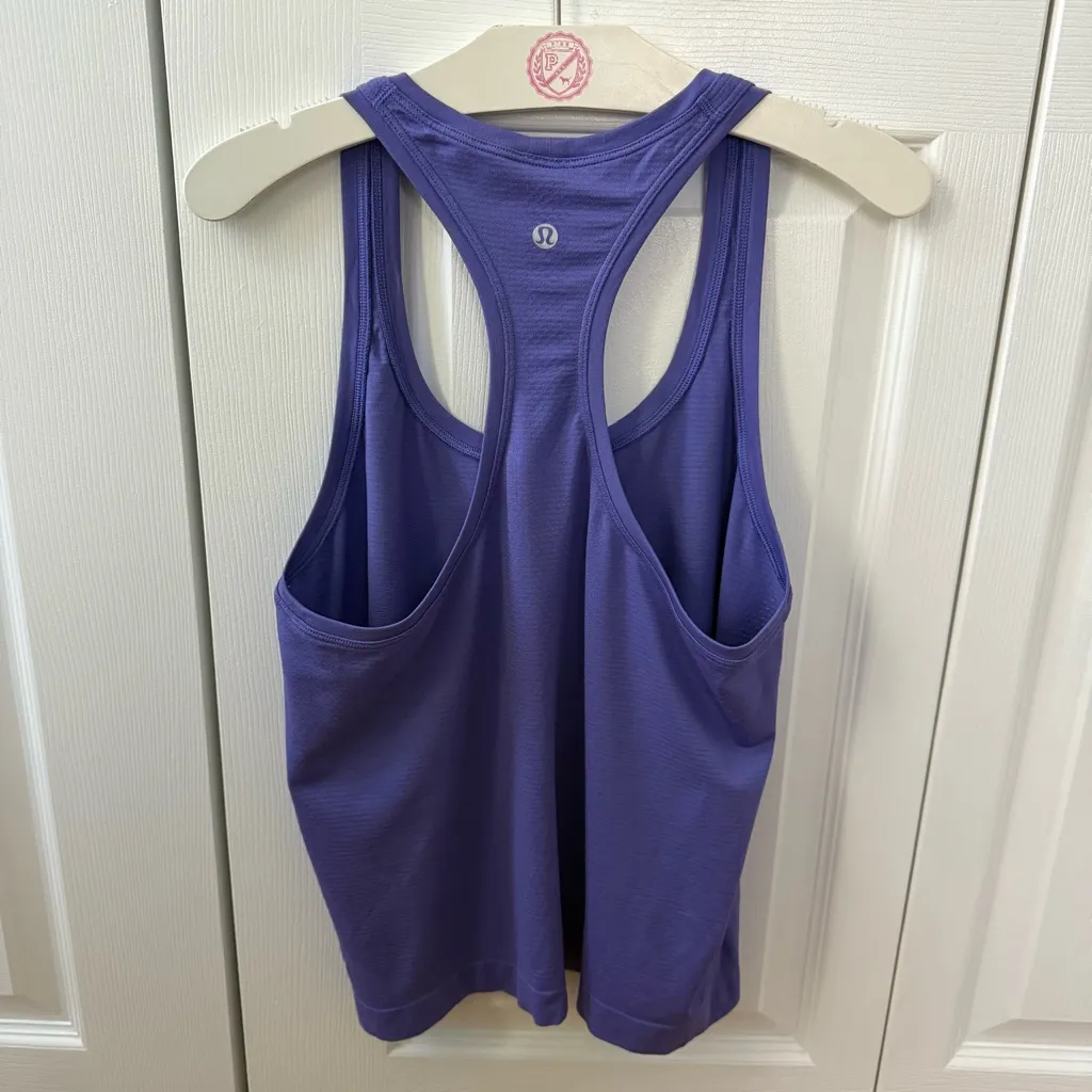Lululemon Swiftly Tech Racerback Tank Top 2.0 *Race Length in Charged Indigo - Image 4