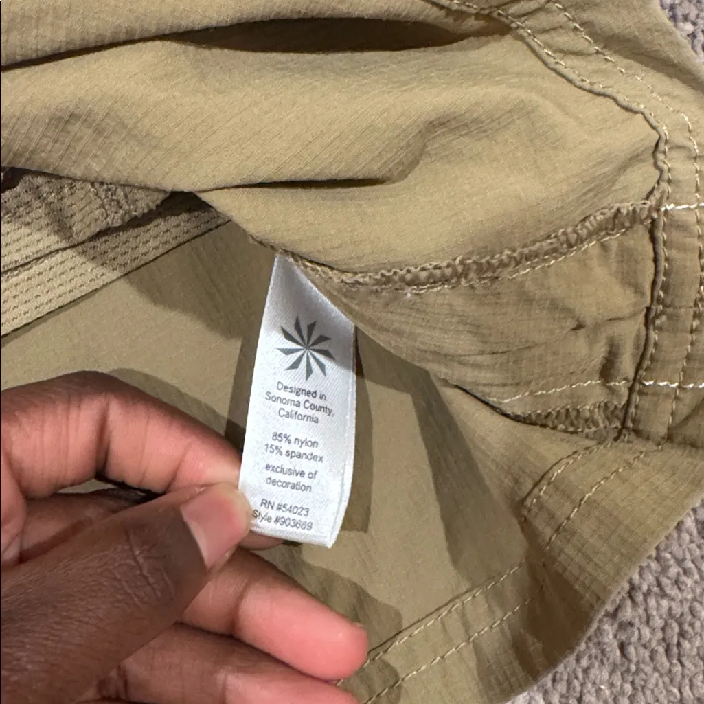 Athleta Tan Skort SIZE 8 - Image 4
