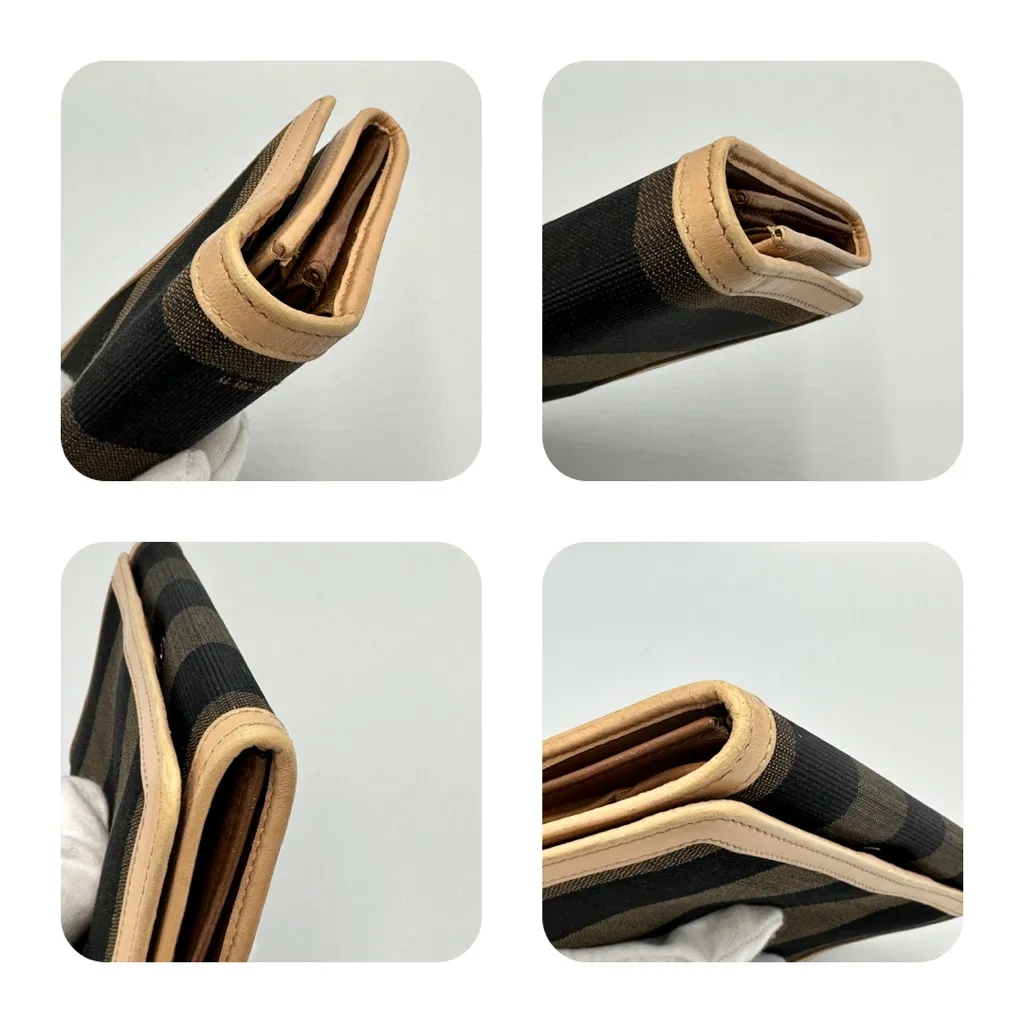 Fendi Pequin Striped Wallet - Image 10