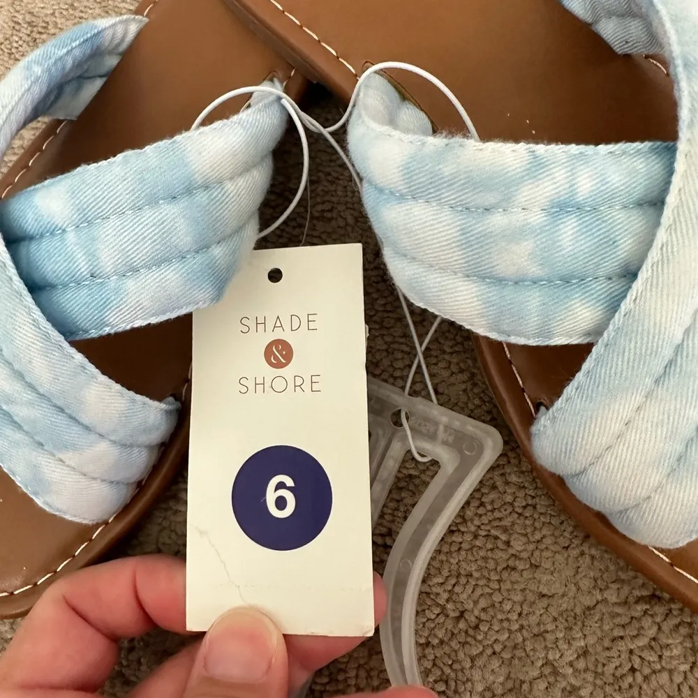 Womens Shade & Shore sandals 6 nwt - Image 2