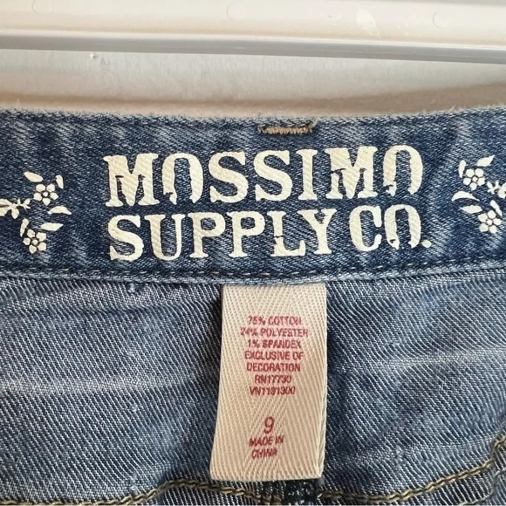 Mossimo supply co. maxi denim frayed skirt Blue Size undefined - Image 4