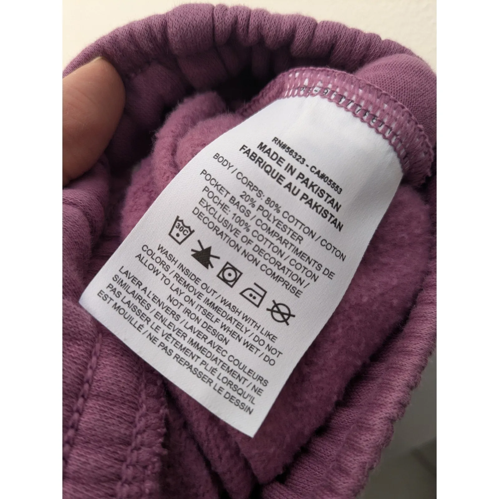 Nike Essentials Women's Shorts High Rise Fleece Inseam 6 In DM6123-100 Purple XS - Image 13