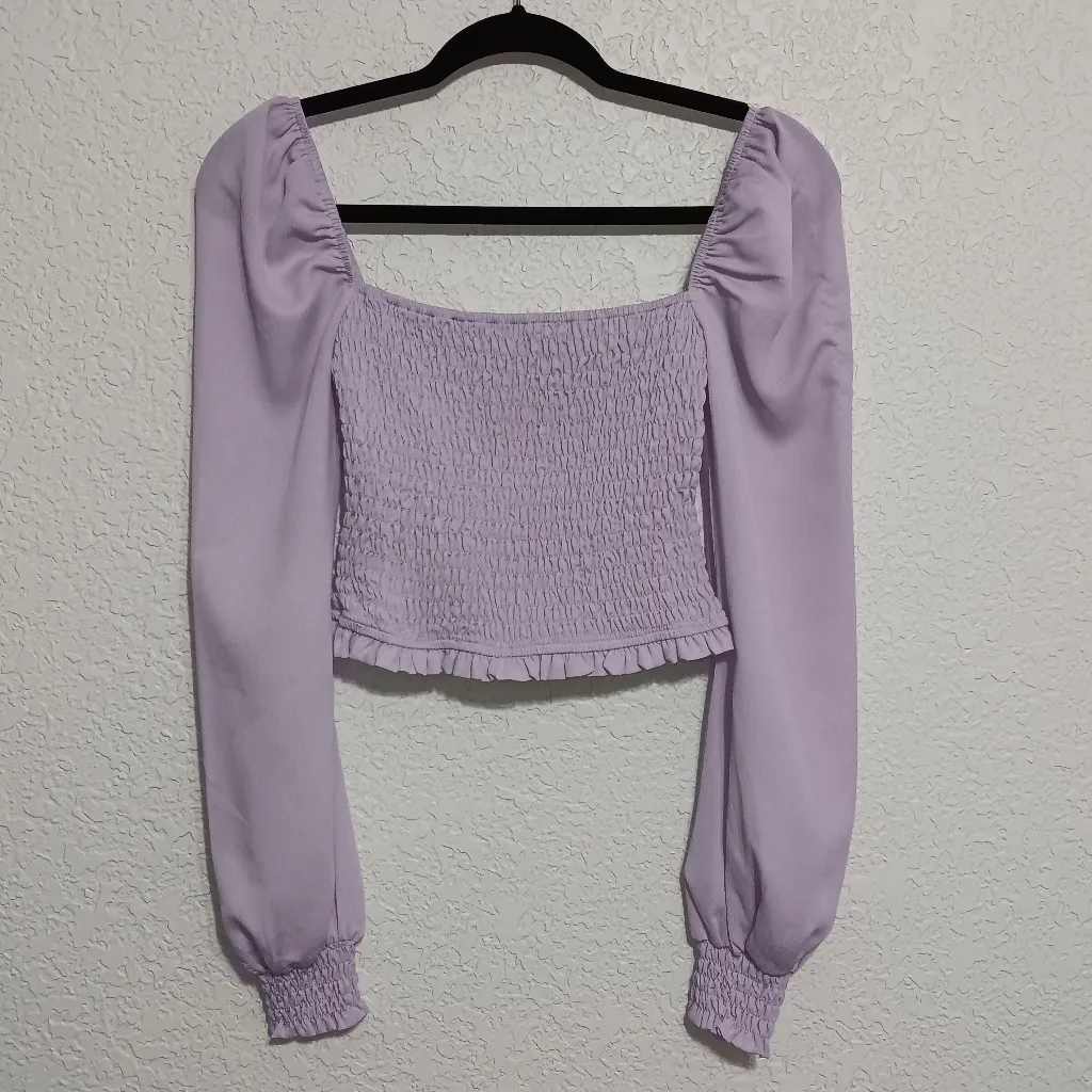 superdown Tanya Smocked Top Size XXS - Image 3