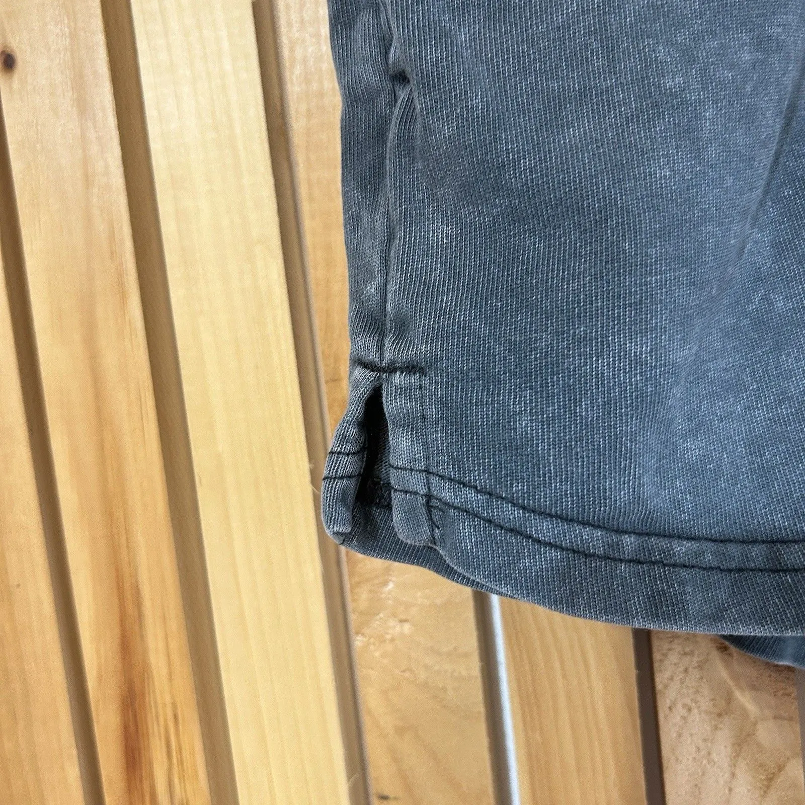 Nike Sportswear Washed Boxer Style Sweat Shorts Grey Size Large Casual Retro - Image 4