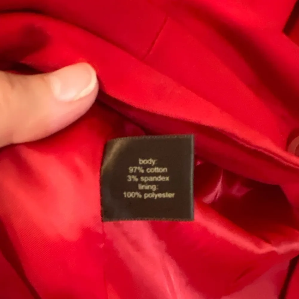 The Limited Long Blazer With Ruffle Collar - Image 3