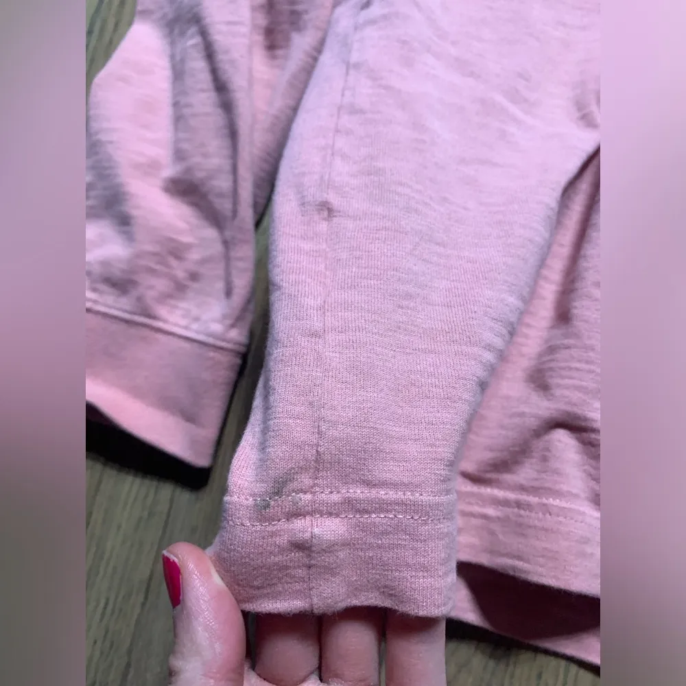 Nike pink zip up sweatshirt hoodie XL - Image 7