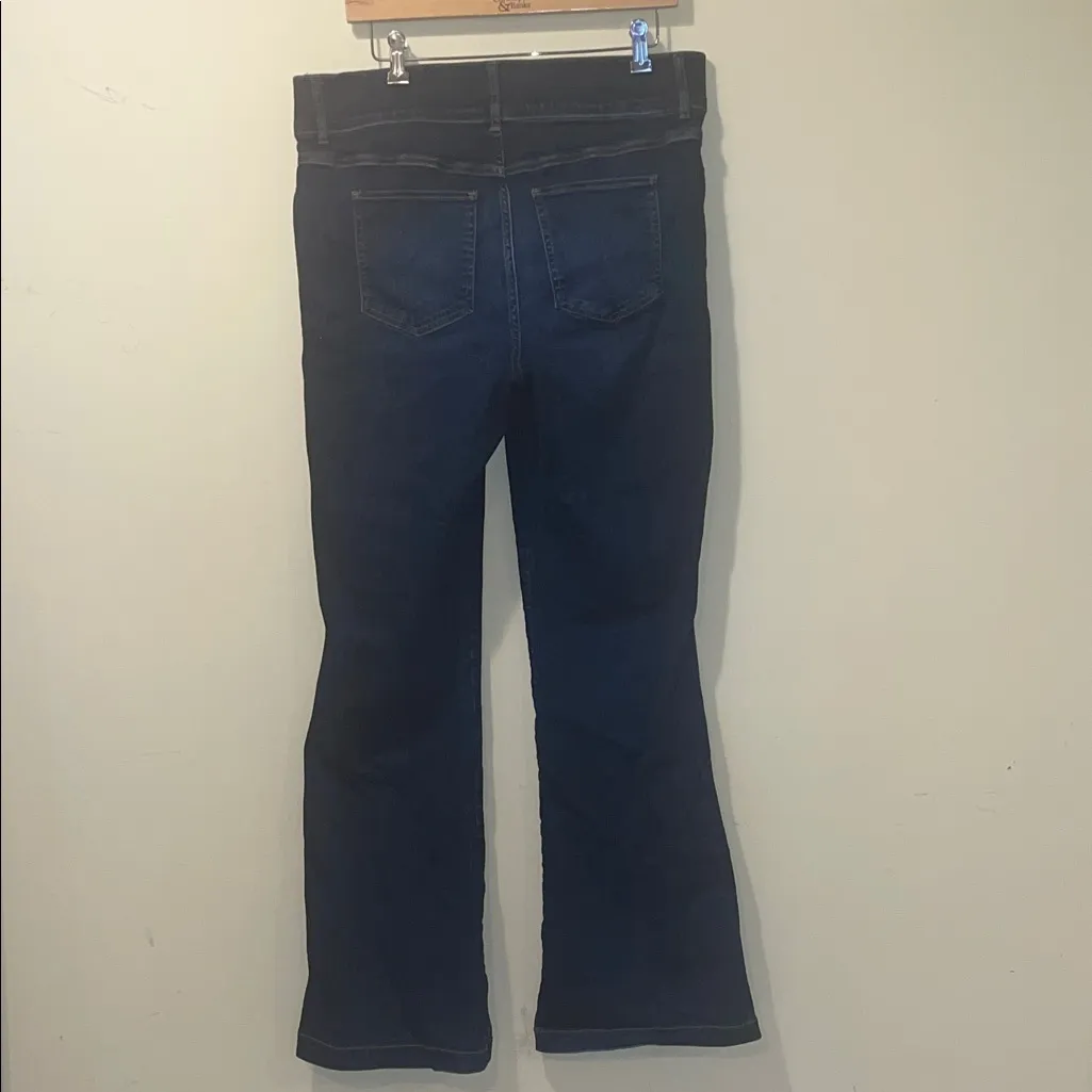 Womens SPANX Flare Jeans Midnight Shade - Image 6