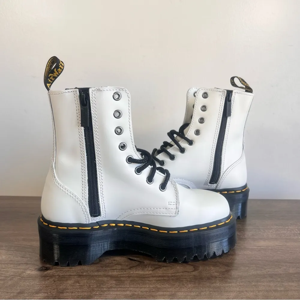 Dr. Martens Jadon Smooth Leather Unisex Boot Size 6 or 5 #463A - Image 5