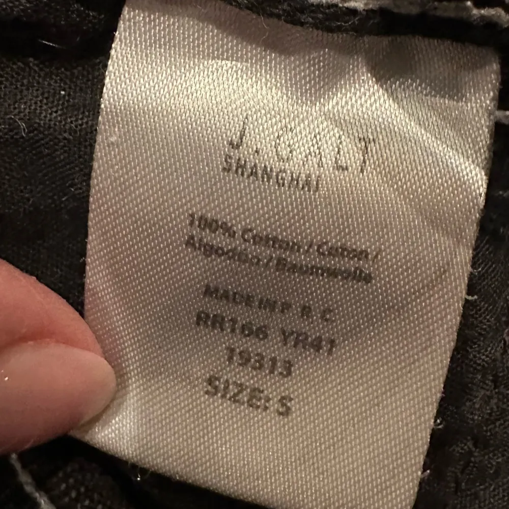 Brandy Melville Jeans Womens Small Black Jeans Carpenter J Galt Cotton Straight - Image 8