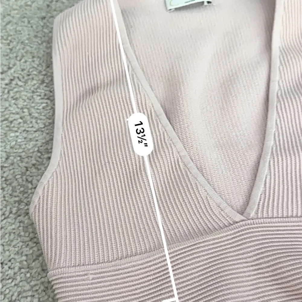 Babaton Sculpt Knit Deep V Tank Aritzia - Image 6