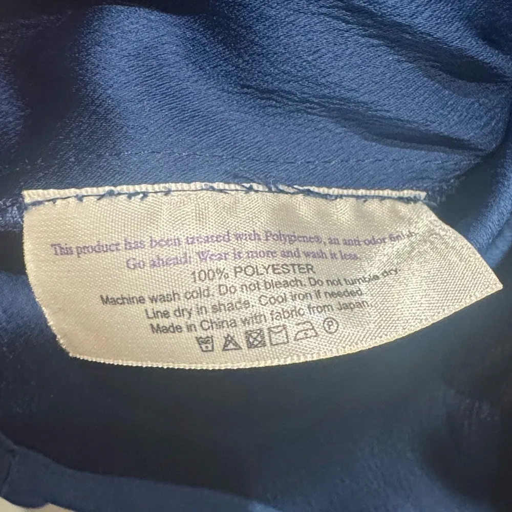 MM Lafleur The Gosia 2.0 Wrap Dress with belt in Azurite in size 0 - Image 6