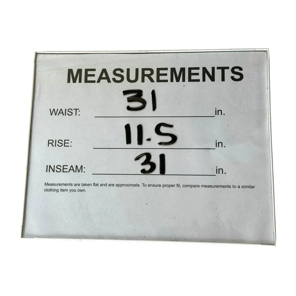 ABERCROMBIE & FITCH Criss-Cross Waist Vegan Leather‎ 90s Straight Pant Size 30 L - Image 8