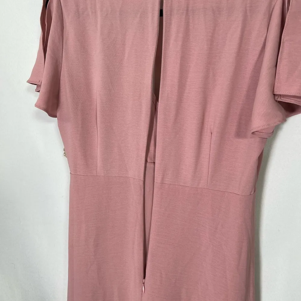 Altar’d State Mauve Ruffle Maxi Dress - Size L NWT - Image 4