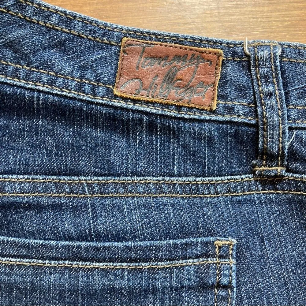 Tommy Hilfiger American Spirit Jeans Skinny Mid Rise Size 8 Cropped Capri - Image 4