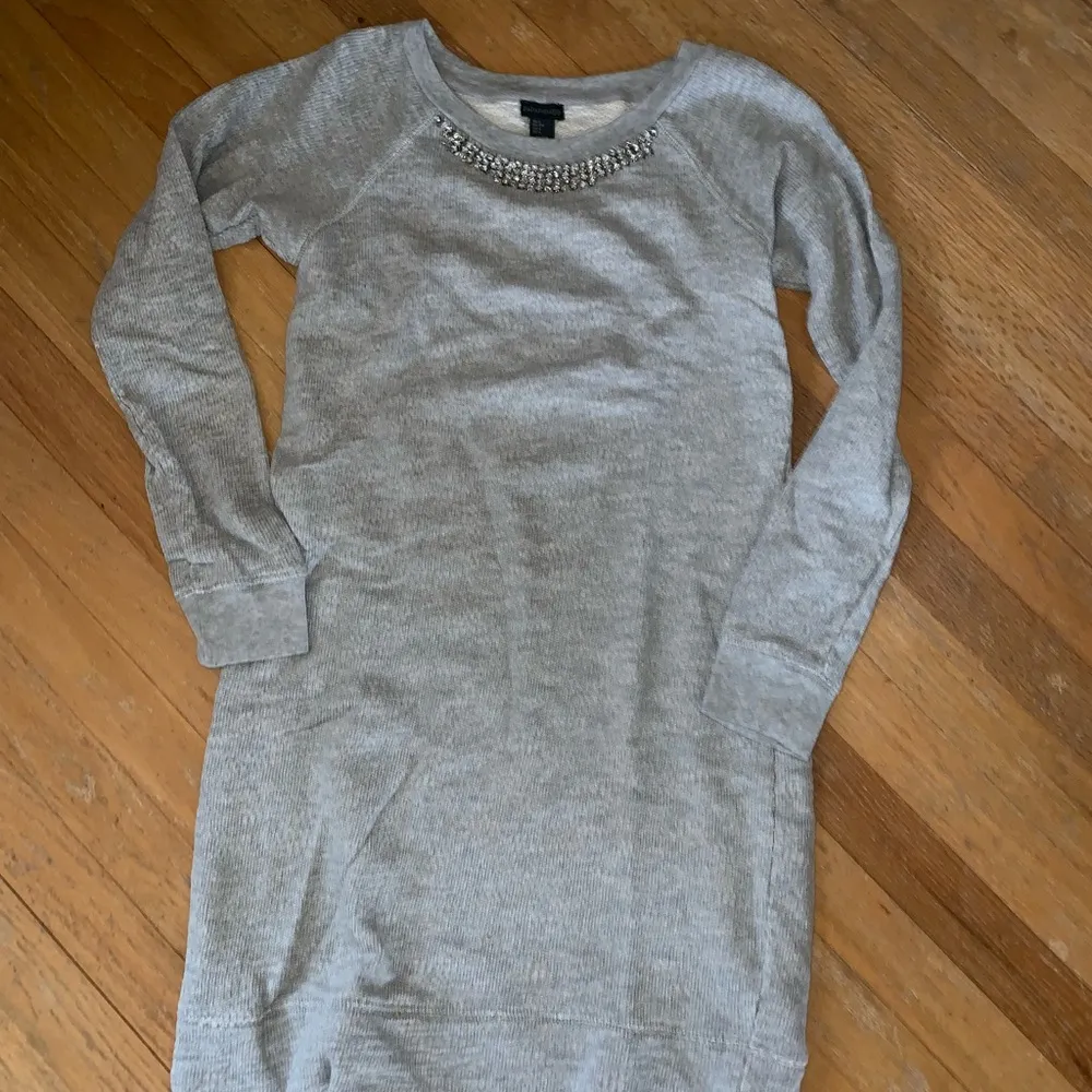Gray sweatshirt dress size small - Image 2