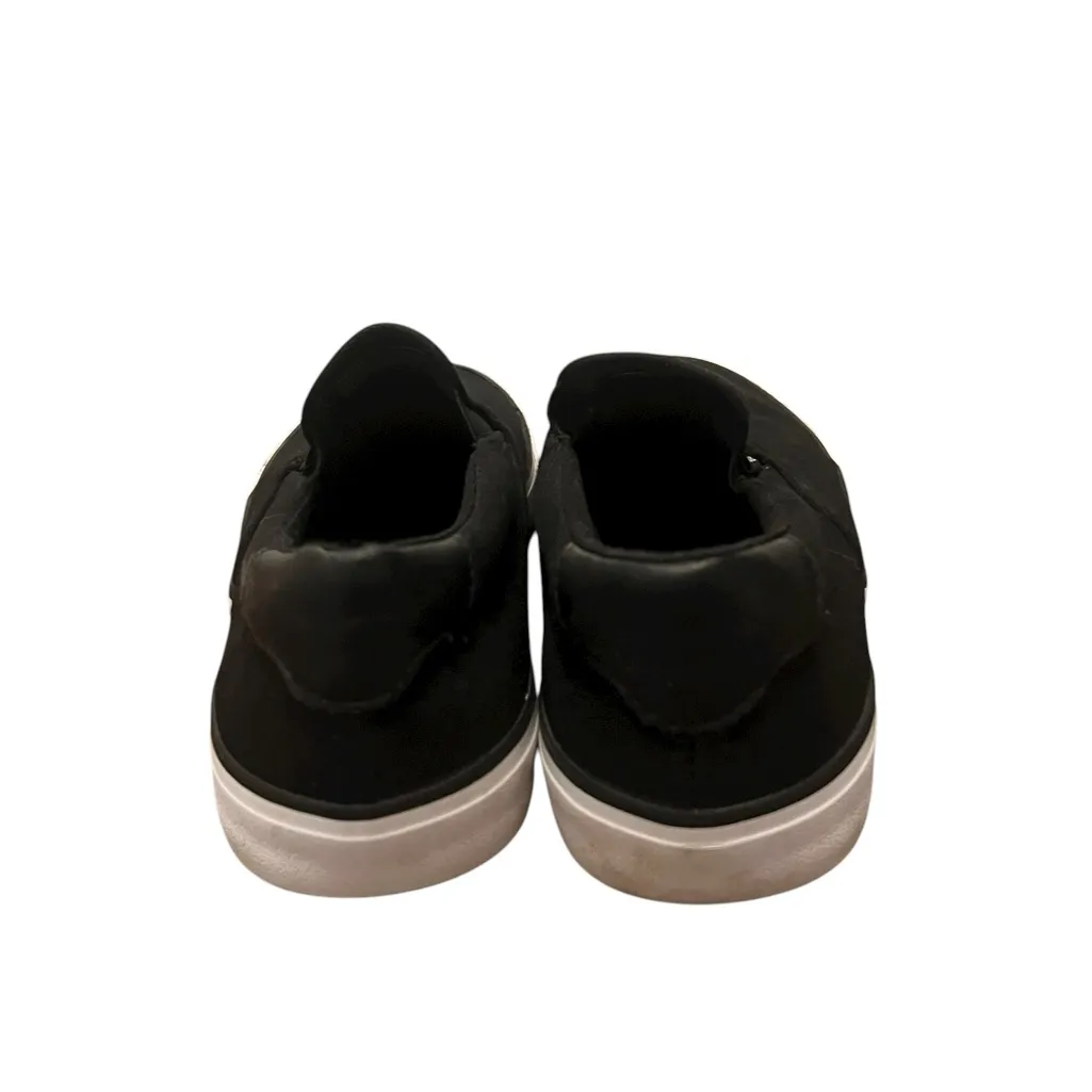 Lugz Women’s Clipper Black and White Canvas‎ Slip - Image 4