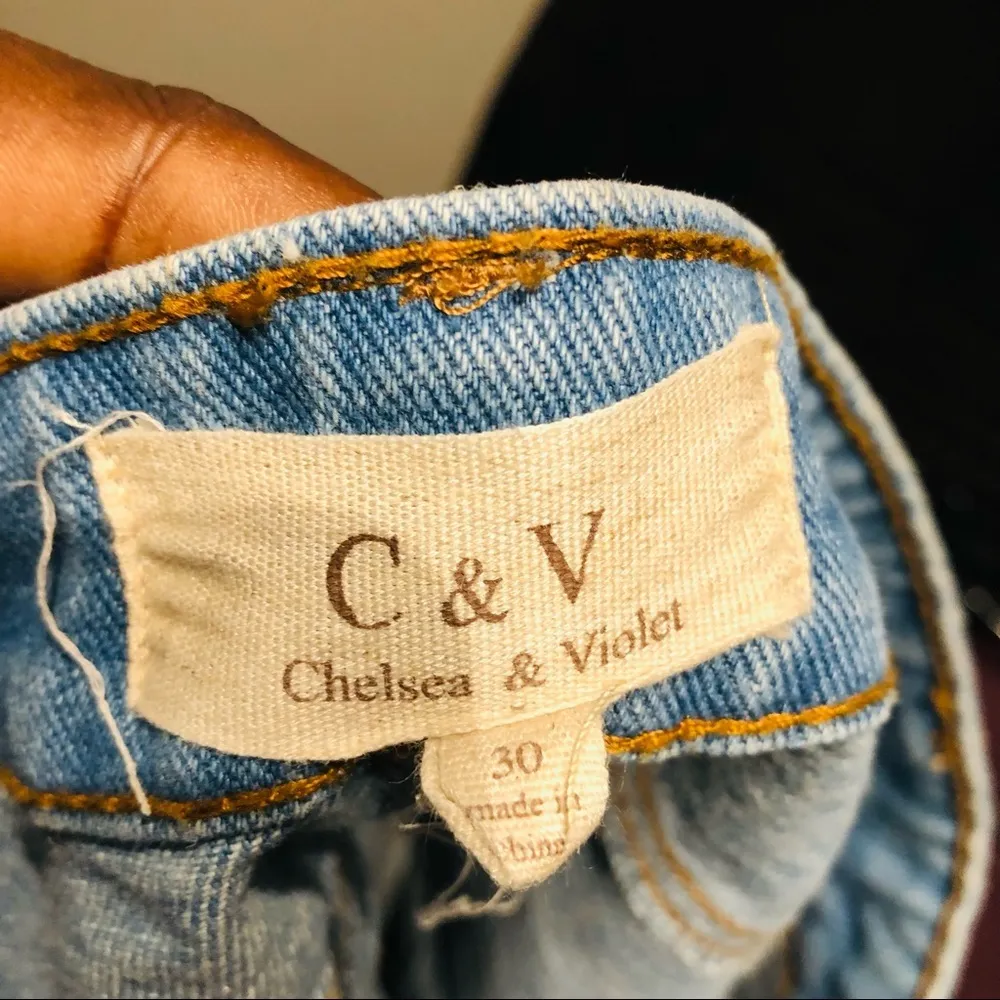 C&V ,Chelsea and Violet Jean Short for women - Image 2