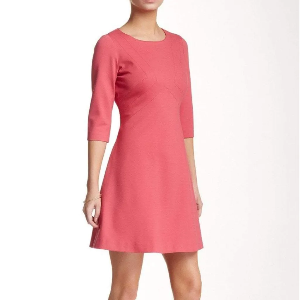 New Adrianna Papell Quarter Length Sleeves Ponte A-Line‎ Dress 15247232 Size 20W - Image 13