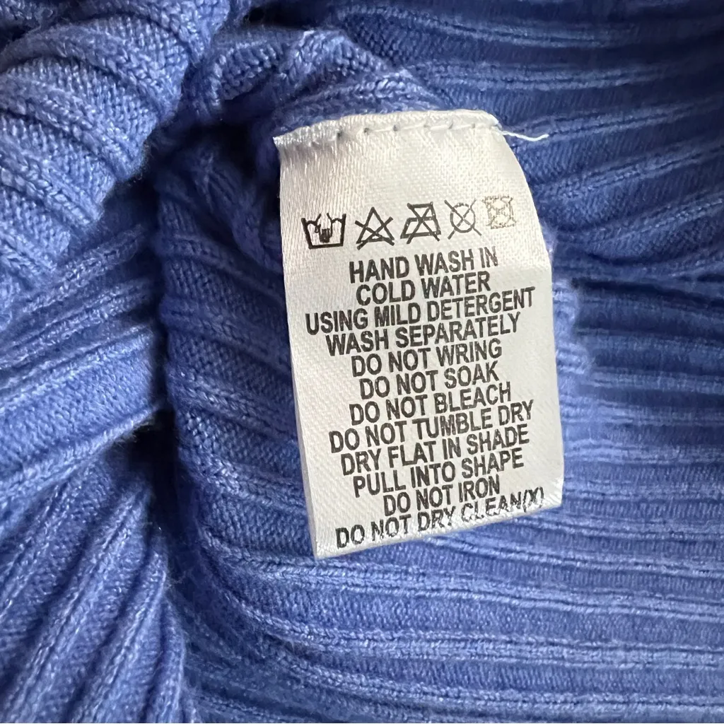 NWT Misha Collection Nina Ribbed Short Sleeve Midaxi Dress Heritage Blue - Image 10