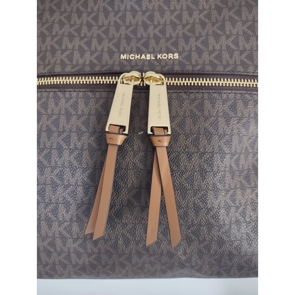 Michael Kors Rhea Slim Logo Backpack‎ NWT - Image 6