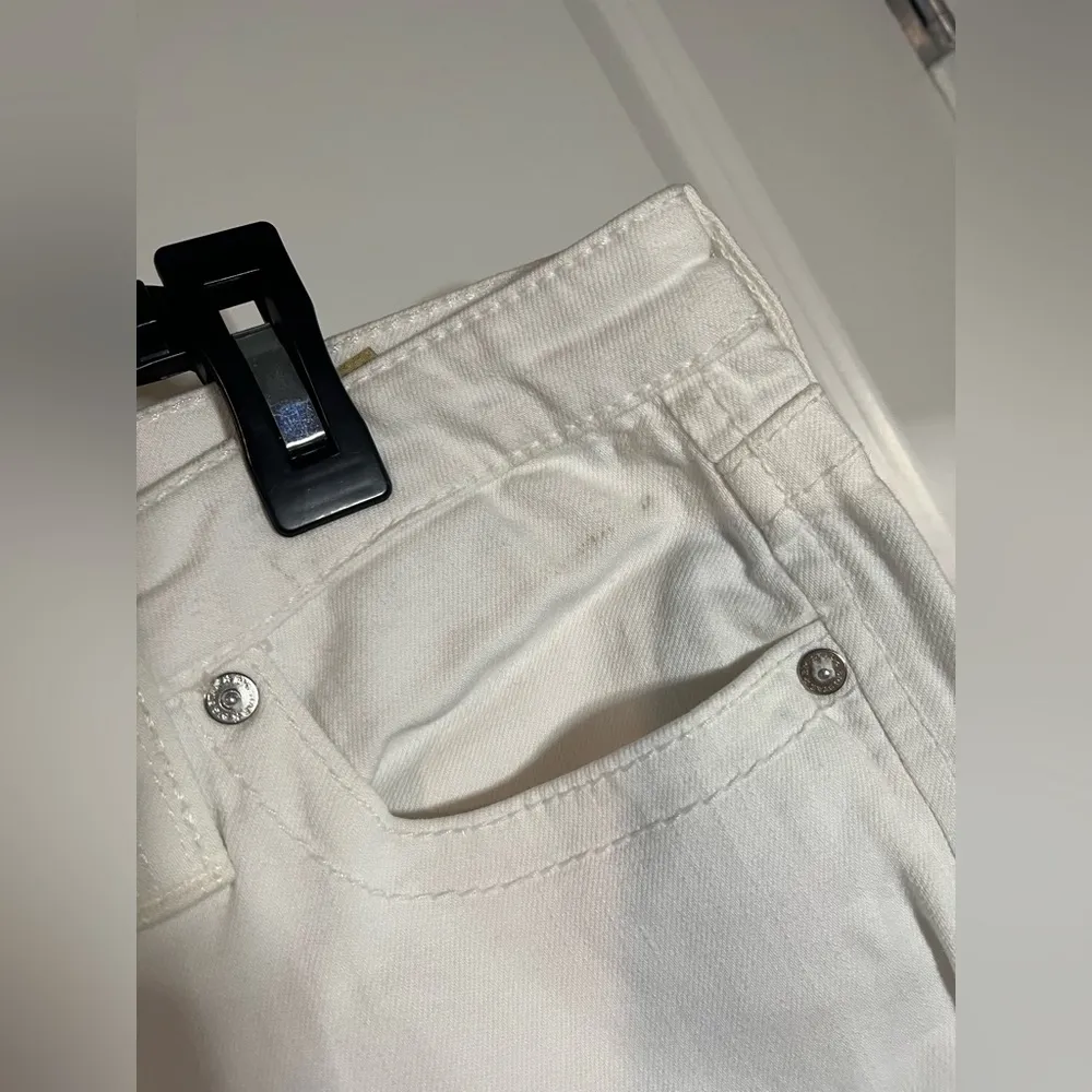 BIG STAR Rikki (The Legendary Blue Jeans) White Capri Jeans Size 31 - Image 9