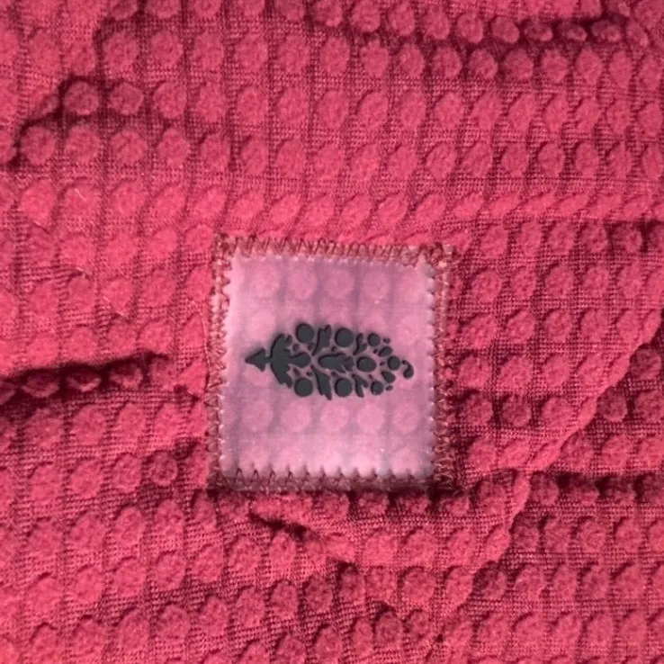 Free People Movement Recreation Reversible Hooded Puffer Vest Sour Cherry Medium - Image 7