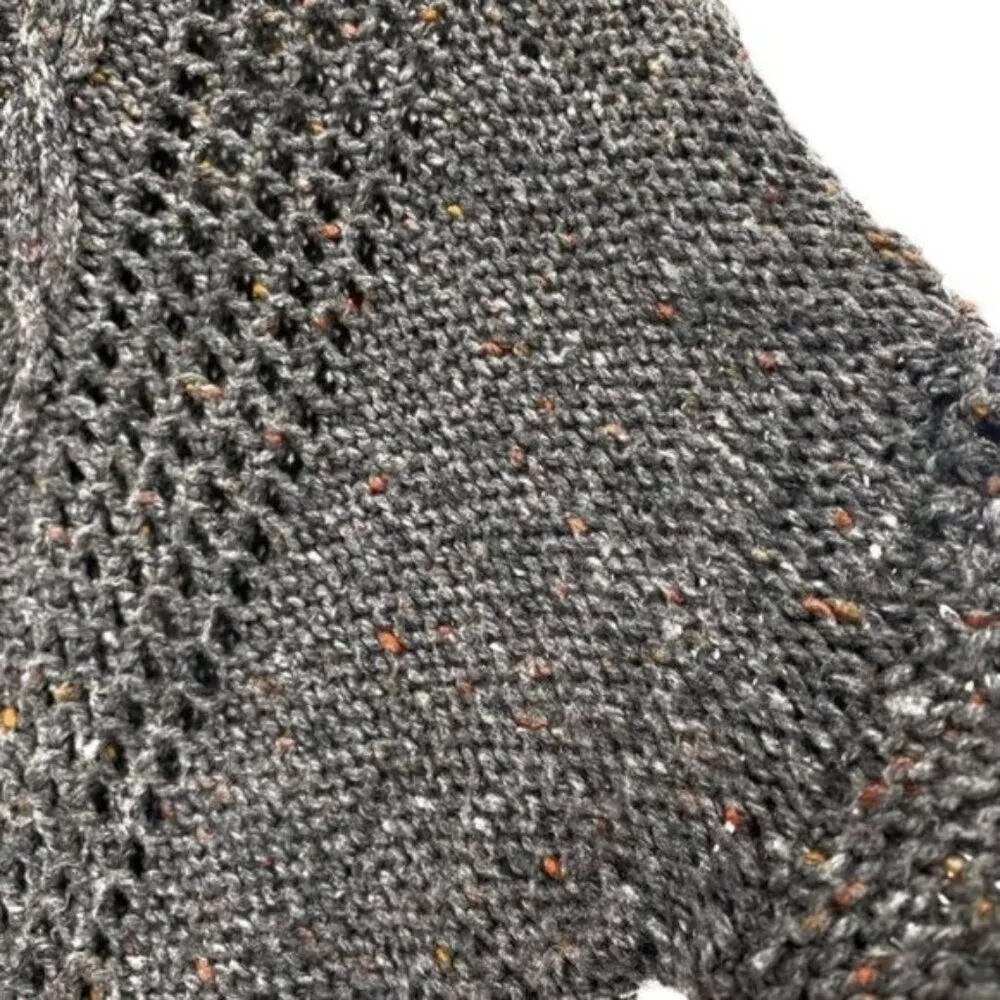 Women’s Cable Open Knit Cropped Sweater - Image 6