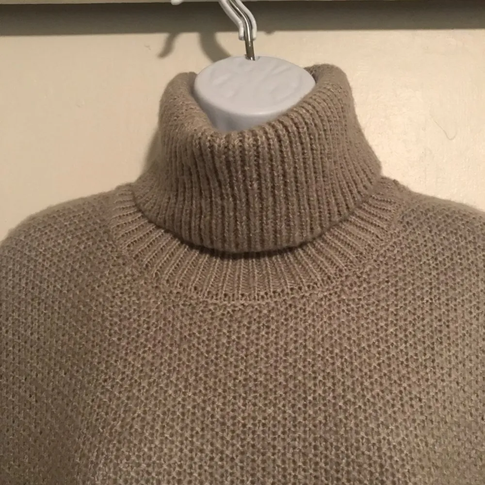 NWT Pink Rose Knit Turtleneck Pullover Sweater - Image 3