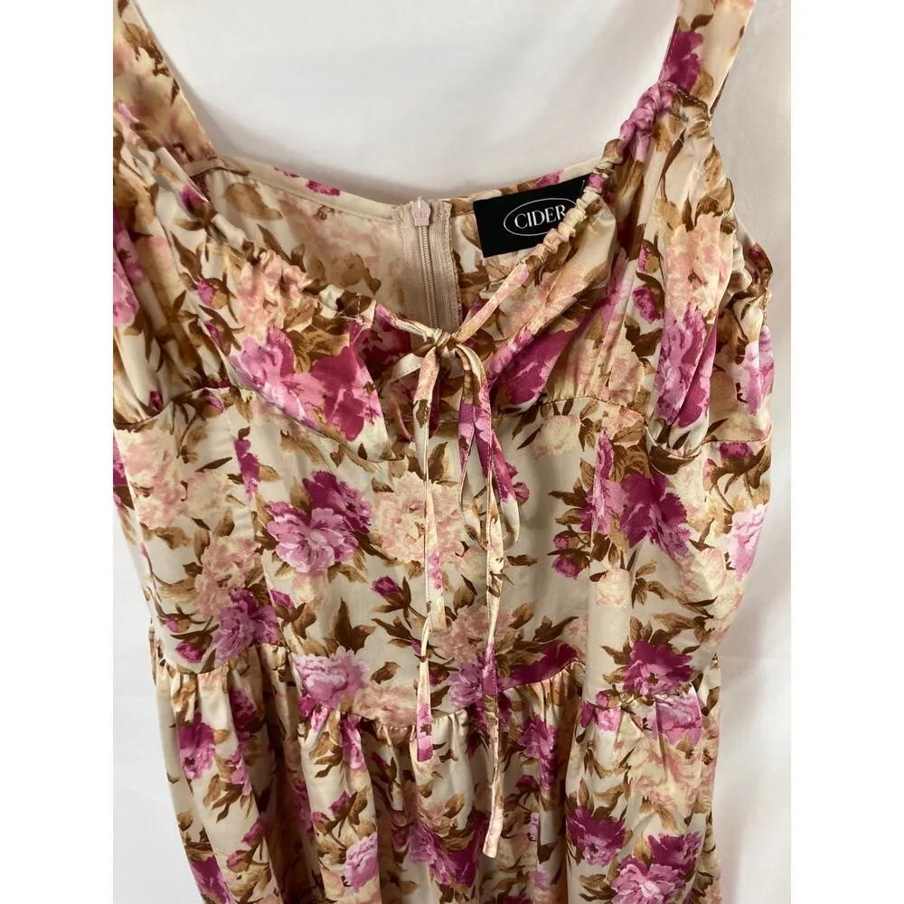 Cider Floral Print Dress Size Large - Image 2