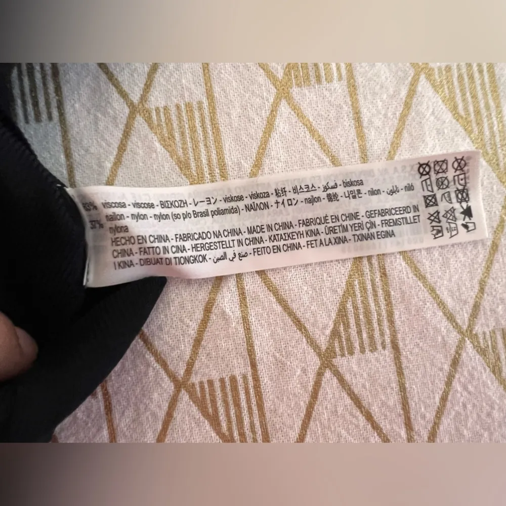 ZARA NWT Knit Ribbed Straight Ruffle Bodycon Skirt Size M - Image 9